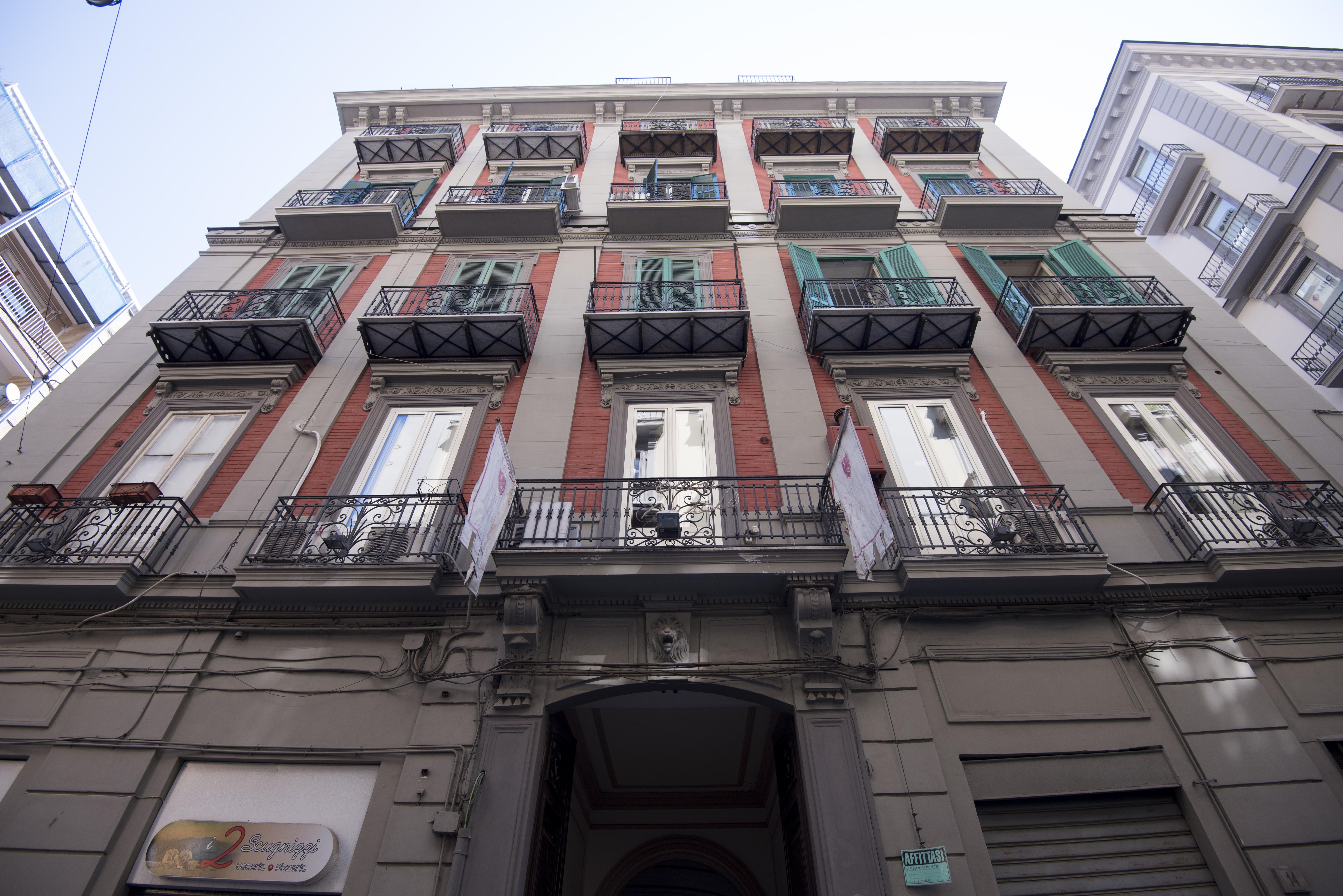 Schilizzi Hotel Nápoles Exterior foto