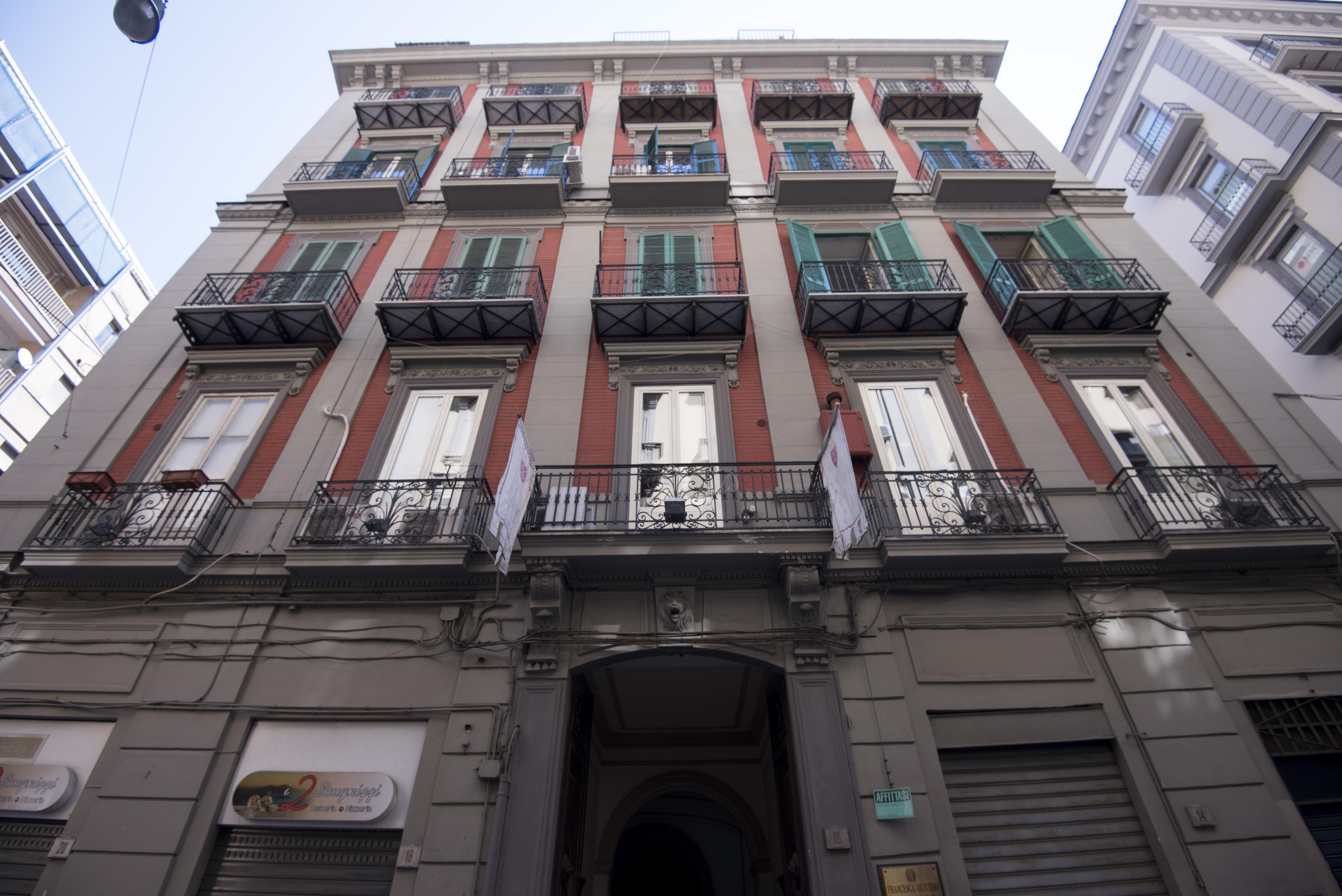 Schilizzi Hotel Nápoles Exterior foto